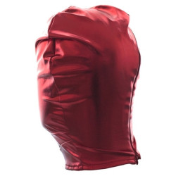 Generique Cagoule avec Ouverture Bouche Rouge